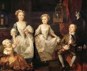 William Hogarth The Graham Children oil painting picture wholesale